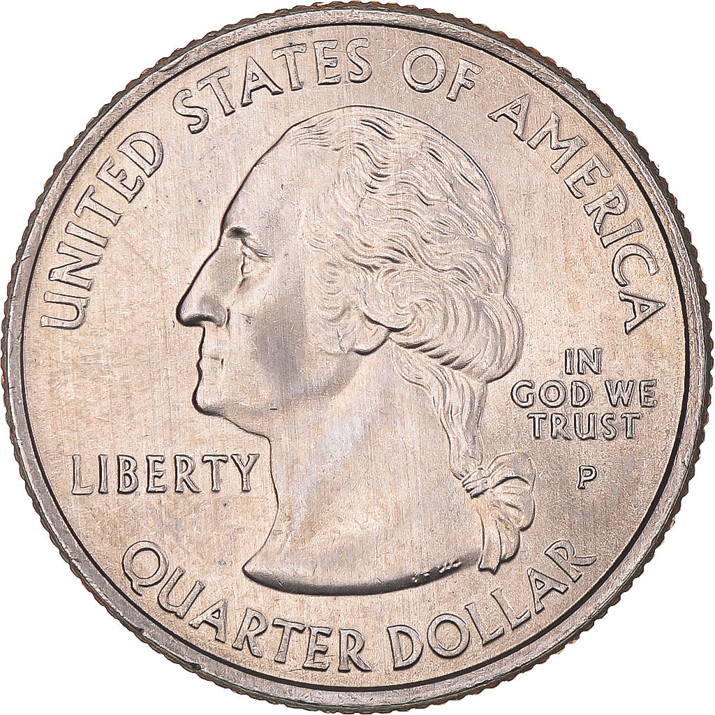 Moeda, Estados Unidos da América, Quarter Dollar, Quarter, 2002, U.S. Mint