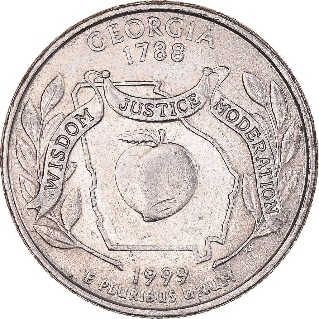 Moneta, Stati Uniti, Quarter Dollar, Quarter, 1999, U.S. Mint, Philadelphia
