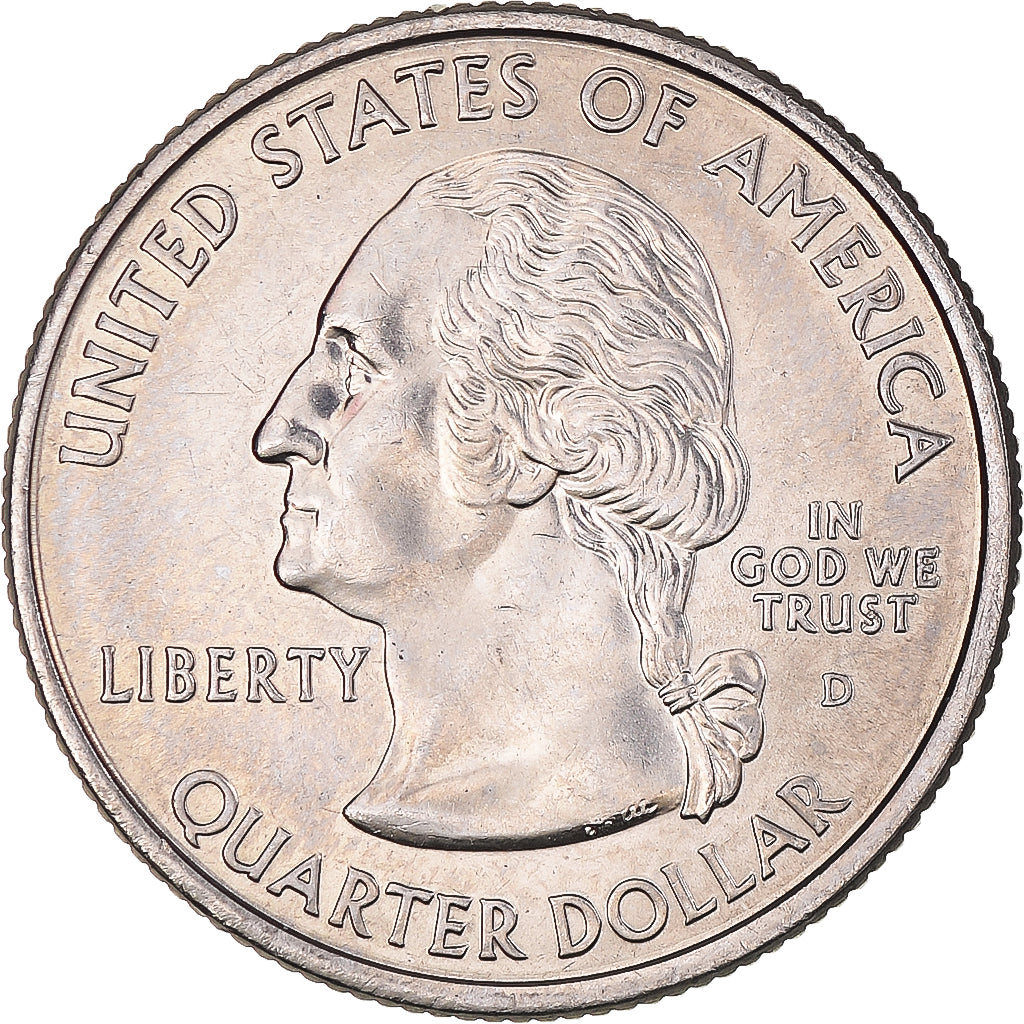 Moneta, Stati Uniti, Quarter Dollar, Quarter, 2003, U.S. Mint, Denver, Maine