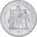 Coin, France, Hercule, 50 Francs, 1978, Paris, MS(63), Silver, KM:941.1