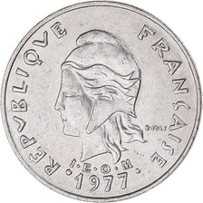 Monnaie, Polynésie française, 20 Francs, 1977, Paris, TTB+, Nickel, KM:9