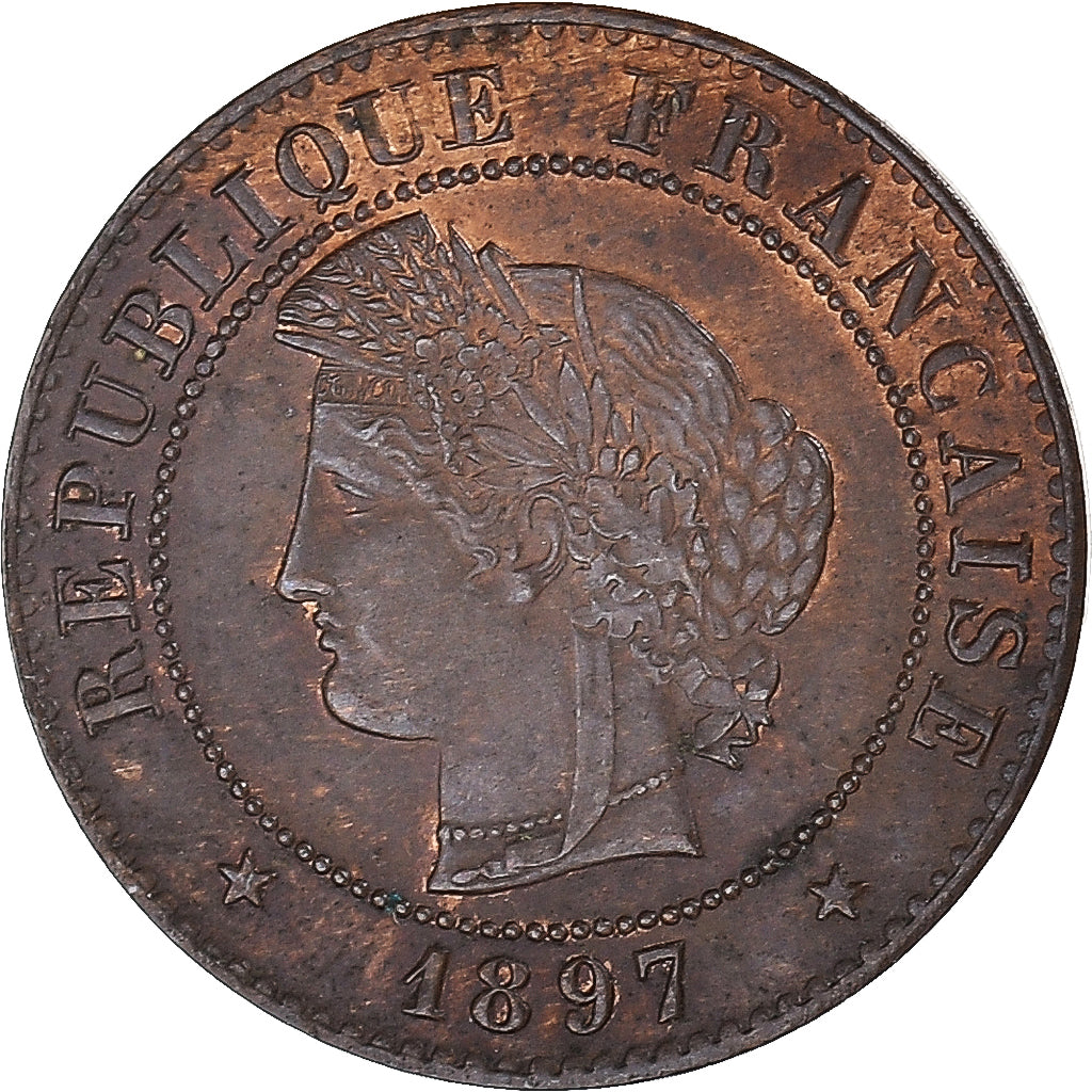 Moneta, Francia, Cérès, Centime, 1897, Paris, SPL-, Bronzo, KM:826.1