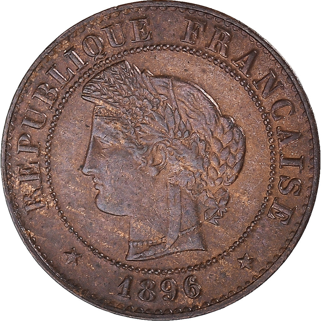 Munten, Frankrijk, Cérès, Centime, 1896, Paris, PR, Bronzen, KM:826.1