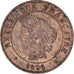 Moeda, França, Cérès, Centime, 1896, Paris, AU(55-58), Bronze, KM:826.1