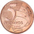 Moneta, Brazylia, 5 Centavos, 1998, AU(50-53), Miedź platerowana stalą, KM:648