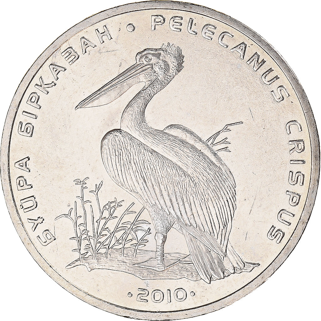 Moneda, Kazajistán, 50 Tenge, 2010, Kazakhstan Mint, SC, Cobre - níquel