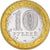 Munten, Rusland, 10 Roubles, 2006, St. Petersburg, PR+, Bi-Metallic, KM:938