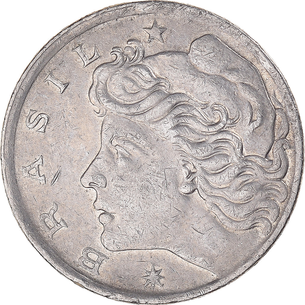 Moeda, Brasil, 50 Centavos, 1970, AU(55-58), Cobre-níquel, KM:580a