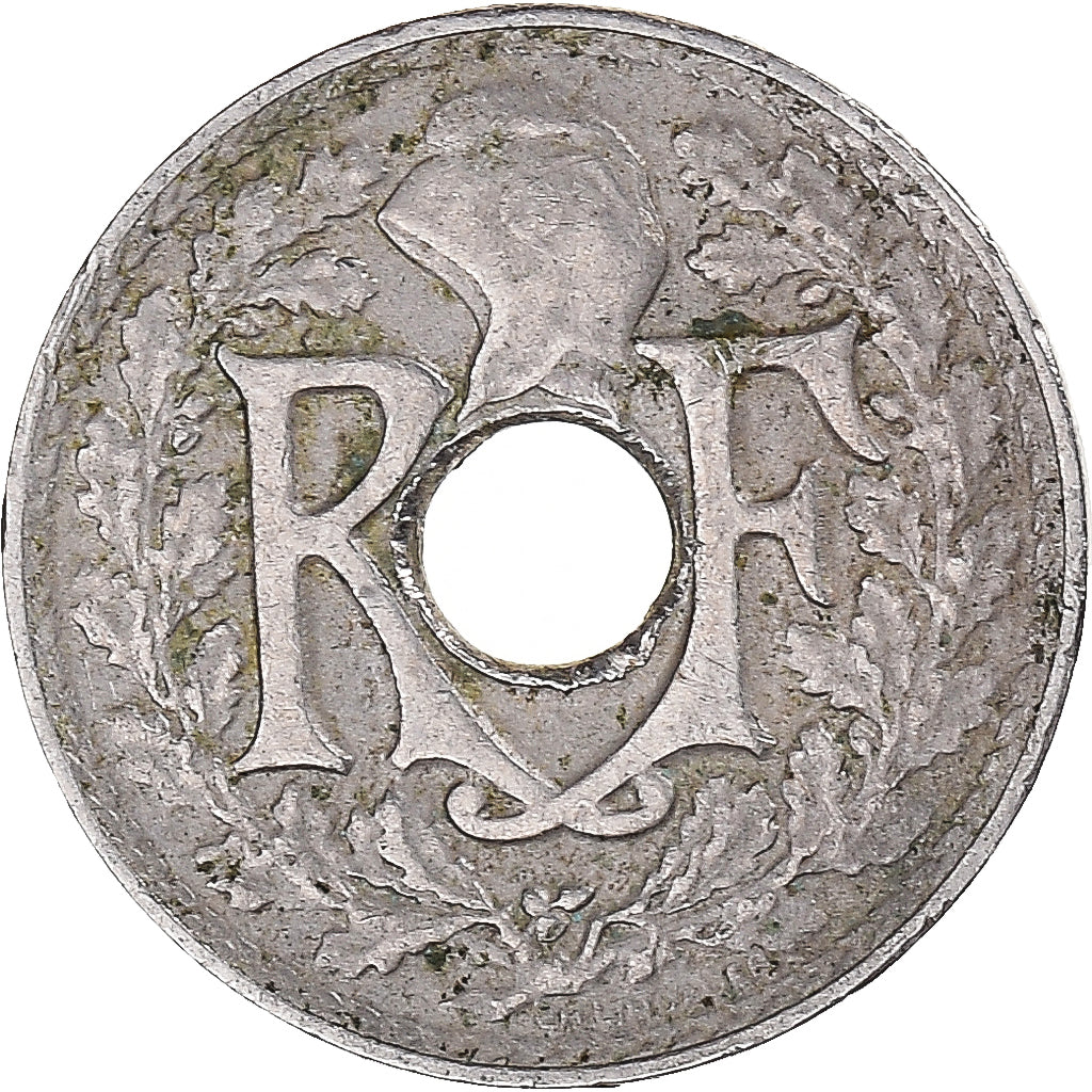 Coin, France, Lindauer, 5 Centimes, 1920, Petit module, VF(30-35)