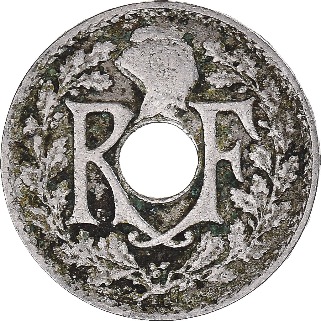 Coin, France, Lindauer, 5 Centimes, 1920, Petit module, VF(30-35)