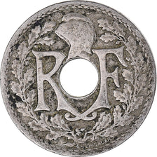 Moneta, Francia, Lindauer, 5 Centimes, 1920, Petit module, MB, Rame-nichel