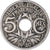 Moeda, França, Lindauer, 5 Centimes, 1920, Pequeno módulo, VF(20-25)