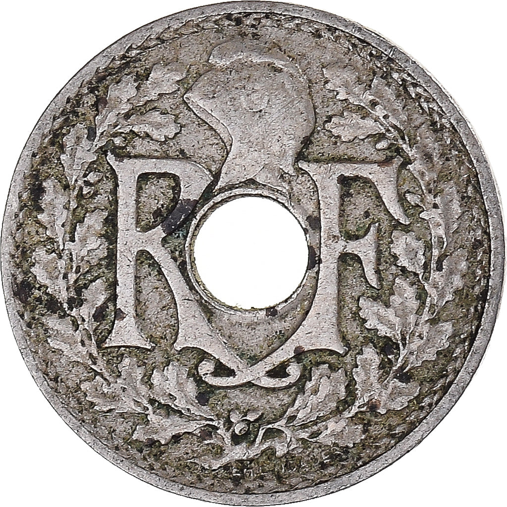 Coin, France, Lindauer, 5 Centimes, 1920, Petit module, VF(20-25)