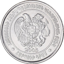 Coin, Armenia, 100 Dram, 2003, MS(64), Nickel plated steel, KM:95