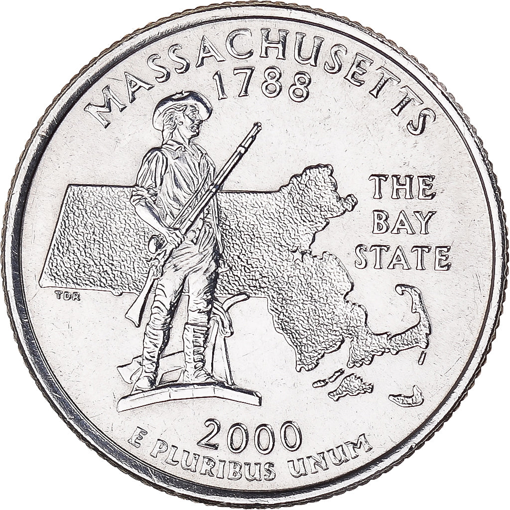 Moneta, USA, Quarter Dollar, Quarter, 2000, U.S. Mint, Philadelphia