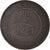 Moneta, Marocco, 'Abd al-Aziz, 10 Mazunas, 1903, Paris, MB+, Bronzo, KM:17.1