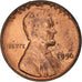 Monnaie, États-Unis, Lincoln Cent, Cent, 1956, U.S. Mint, Philadelphie, TB