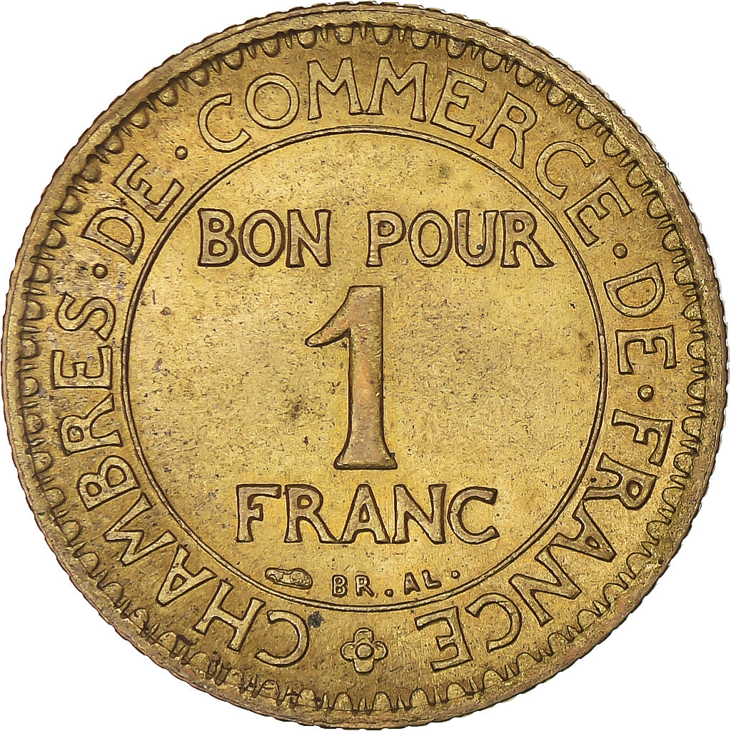 Münze, Frankreich, Chambre de commerce, Franc, 1922, Paris, Bon Pour, SS+