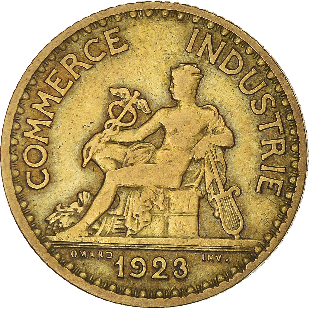 Münze, Frankreich, Chambre de commerce, Franc, 1923, Paris, Bon pour 1 Franc
