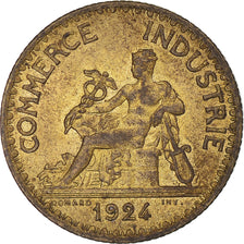 Coin, France, Chambre de commerce, Franc, 1924, Paris, Bon pour 1 Franc