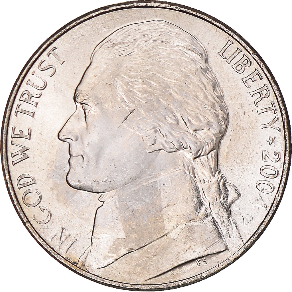 Moeda, Estados Unidos da América, Jefferson - Westward Expansion - Lewis &