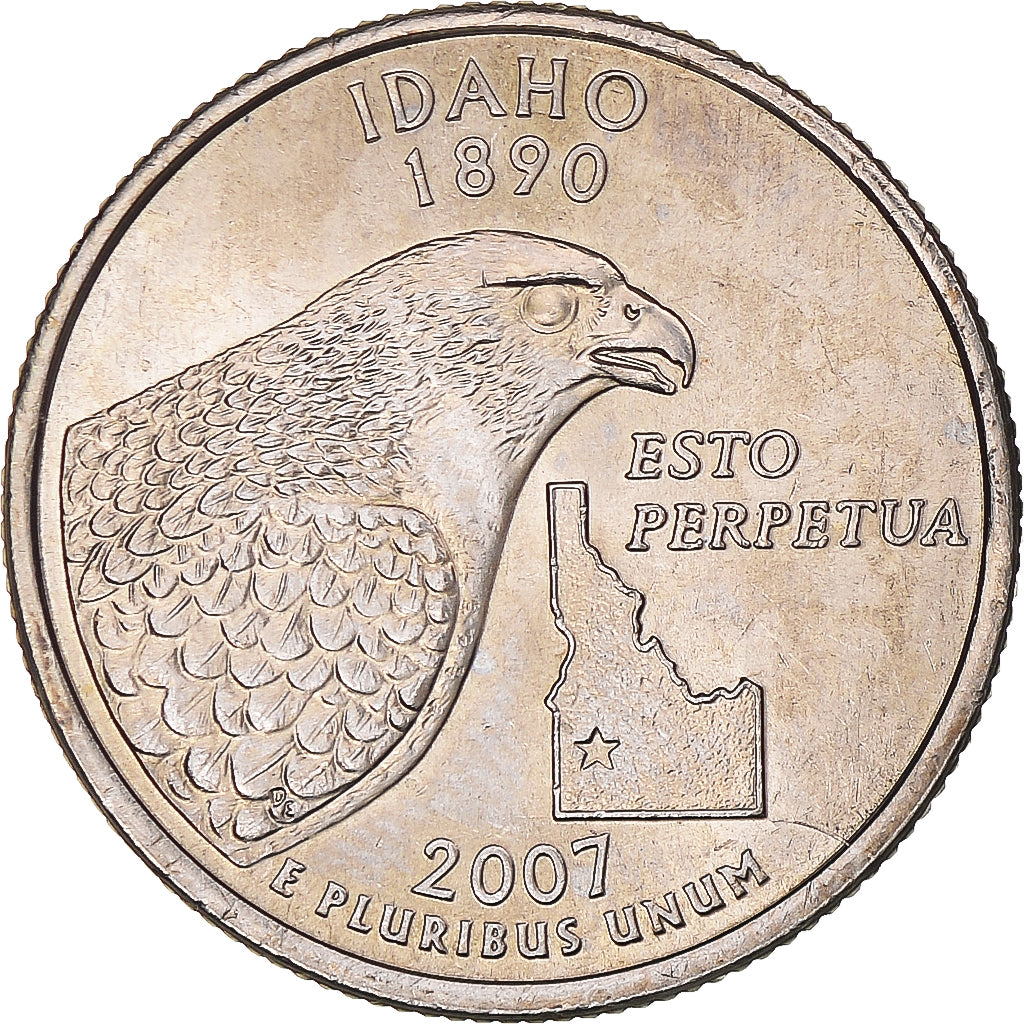 Moneta, Stati Uniti, Quarter Dollar, Quarter, 2007, U.S. Mint, Philadelphia