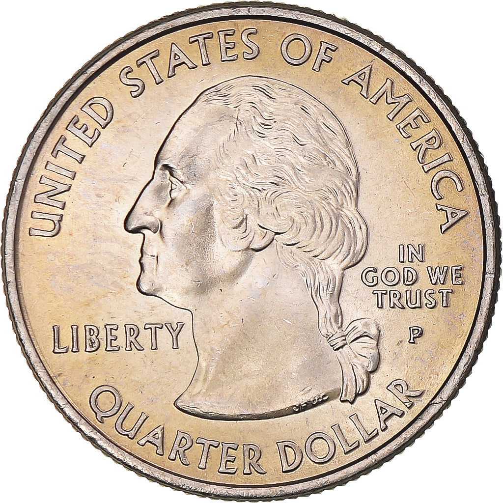 Moneta, USA, Quarter Dollar, Quarter, 2003, U.S. Mint, Philadelphia, Missouri