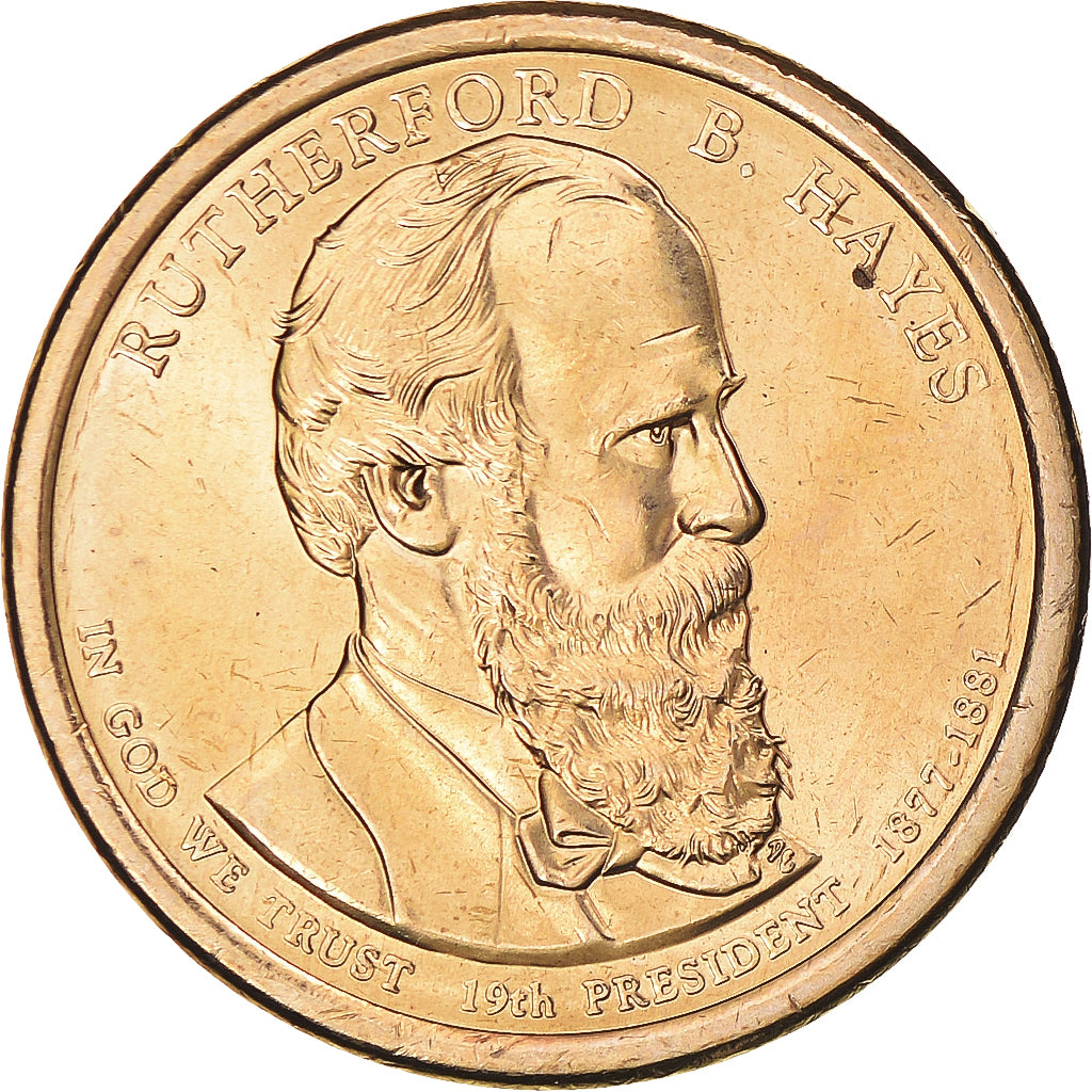 Moneda, Estados Unidos, Rutherford B. Hayes, Dollar, 2011, U.S. Mint, San