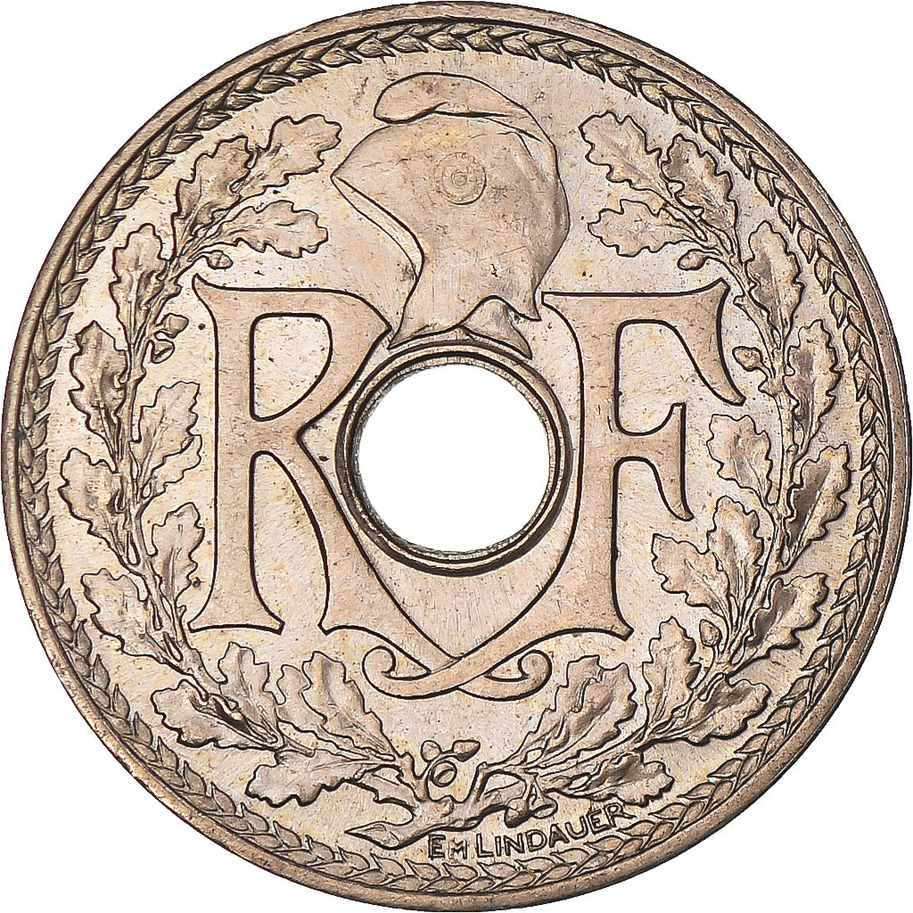 Moneta, Francia, Lindauer, 25 Centimes, 1939, SPL, Nichel-bronzo, KM:867b