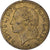 Moeda, França, Lavrillier, 5 Francs, 1945, Paris, VF(20-25), Alumínio-Bronze