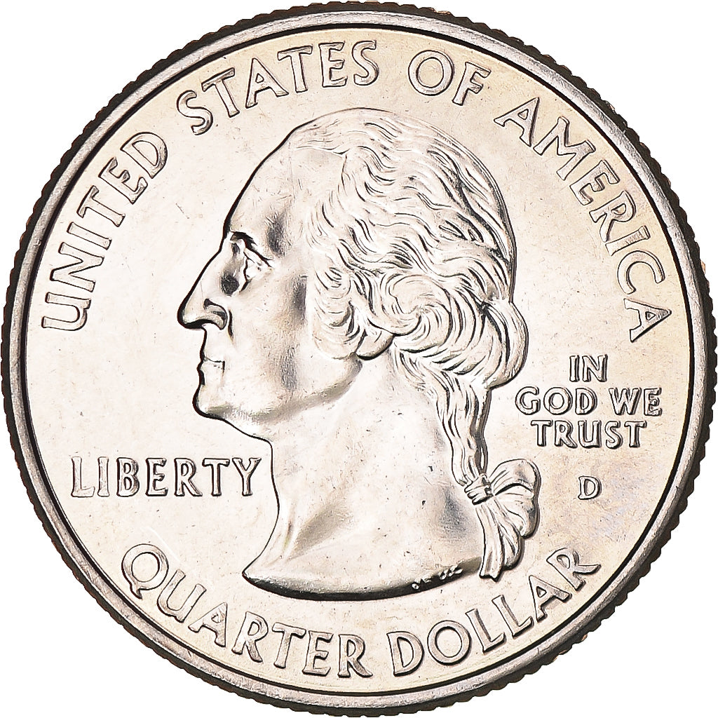 Moneta, USA, Quarter Dollar, Quarter, 2003, U.S. Mint, Denver, Arkansas 1836