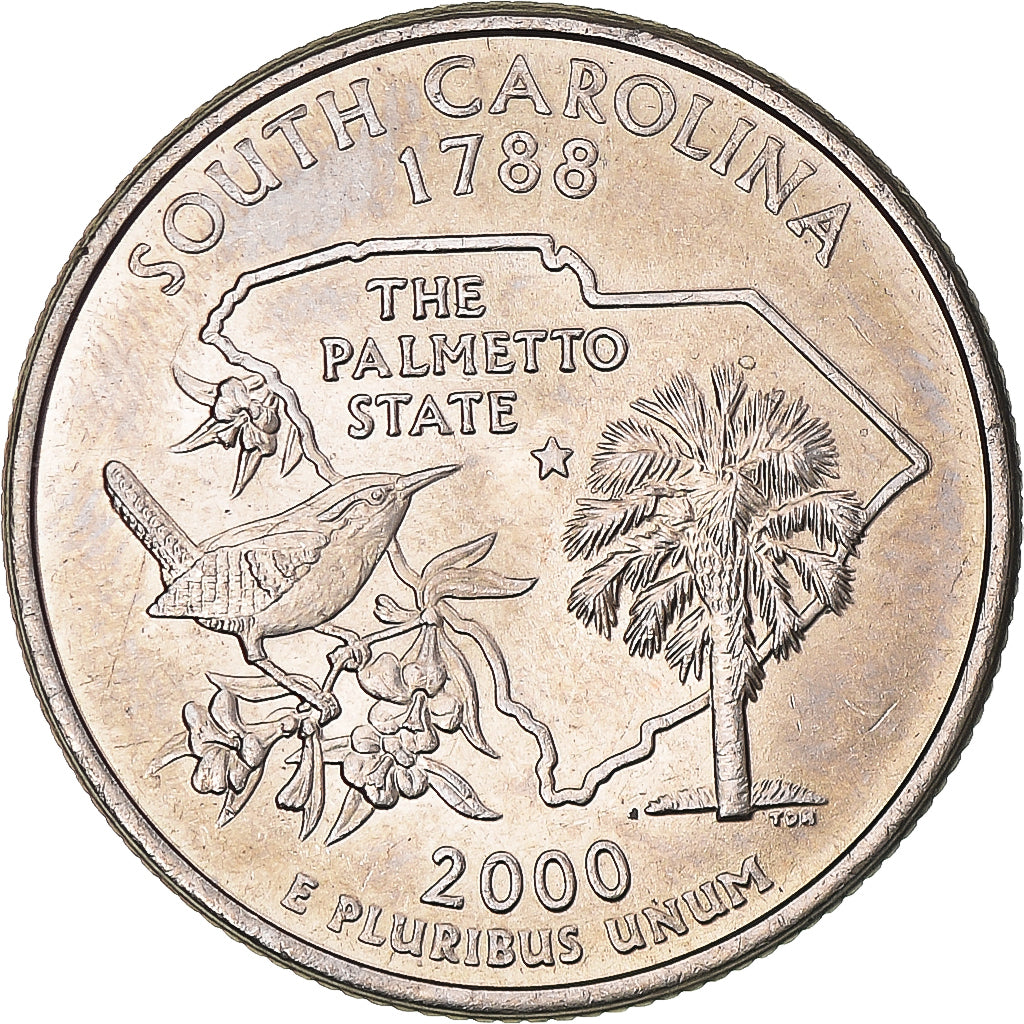 Moneta, Stati Uniti, Quarter Dollar, Quarter, 2000, U.S. Mint, Philadelphia
