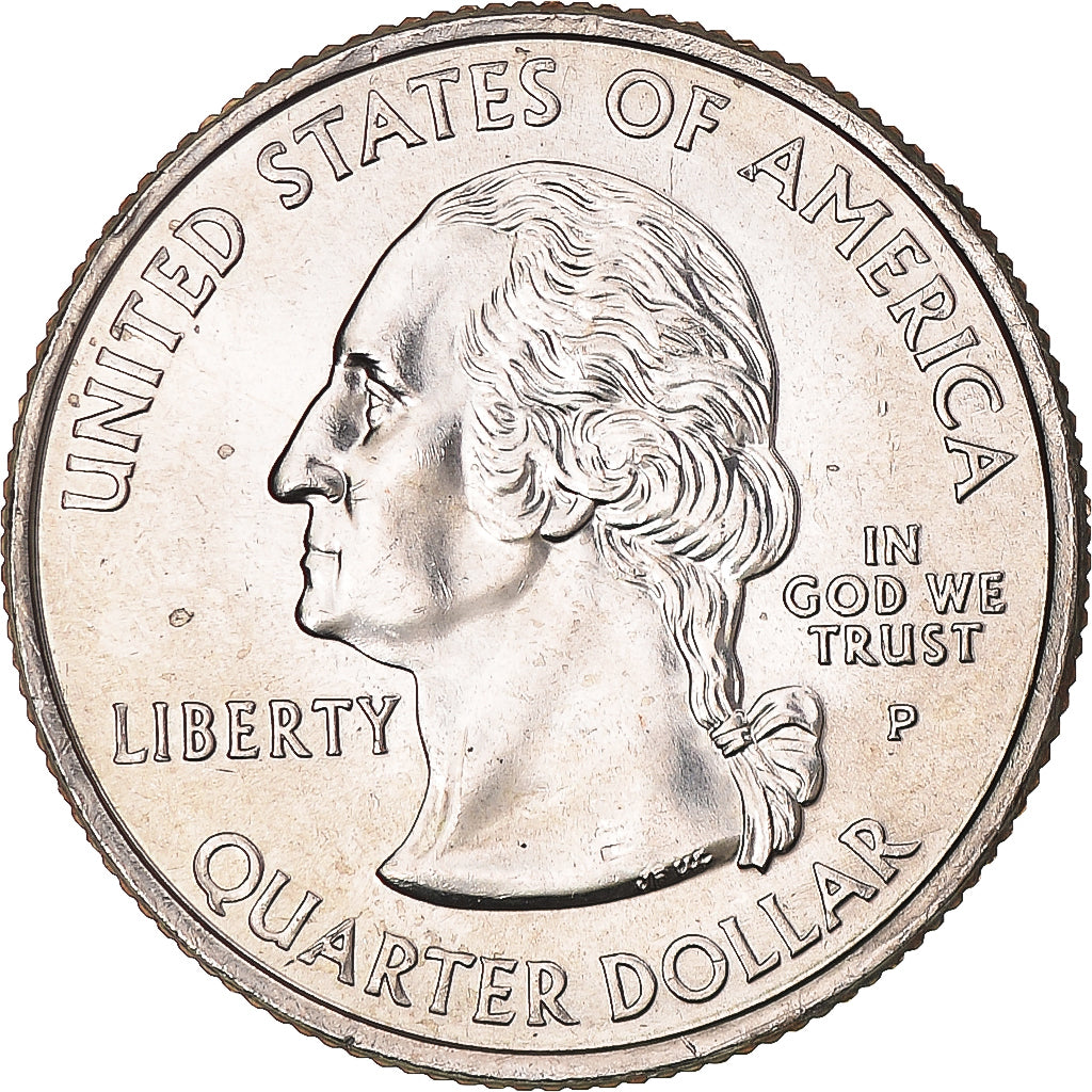 Moneta, USA, Quarter Dollar, Quarter, 2004, U.S. Mint, Philadelphia, Texas 1845