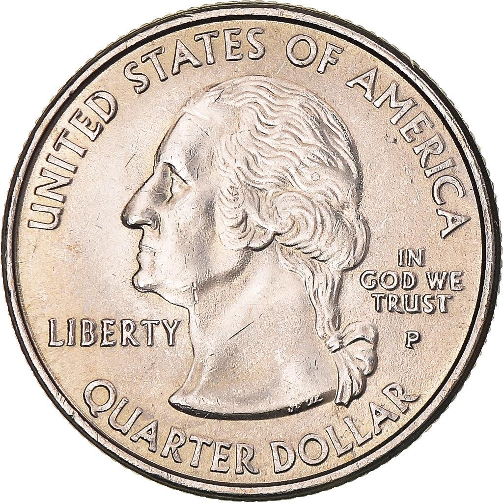 Moneta, Stati Uniti, Quarter Dollar, Quarter, 2001, U.S. Mint, Philadelphia, New
