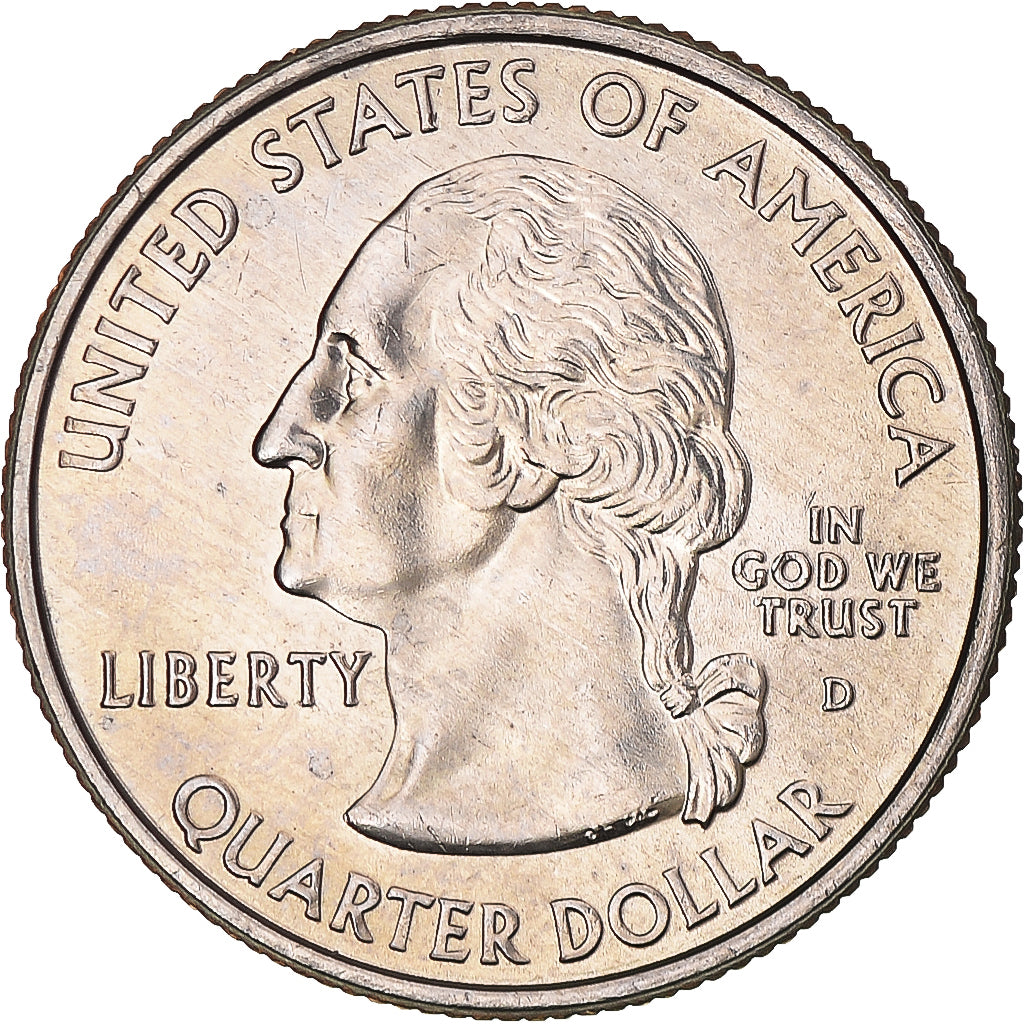 Moneta, Stati Uniti, Quarter, 2003, U.S. Mint, Denver, BB+, Rame ricoperto in