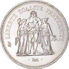 Coin, France, Hercule, 50 Francs, 1978, Paris, MS(63), Silver, KM:941.1