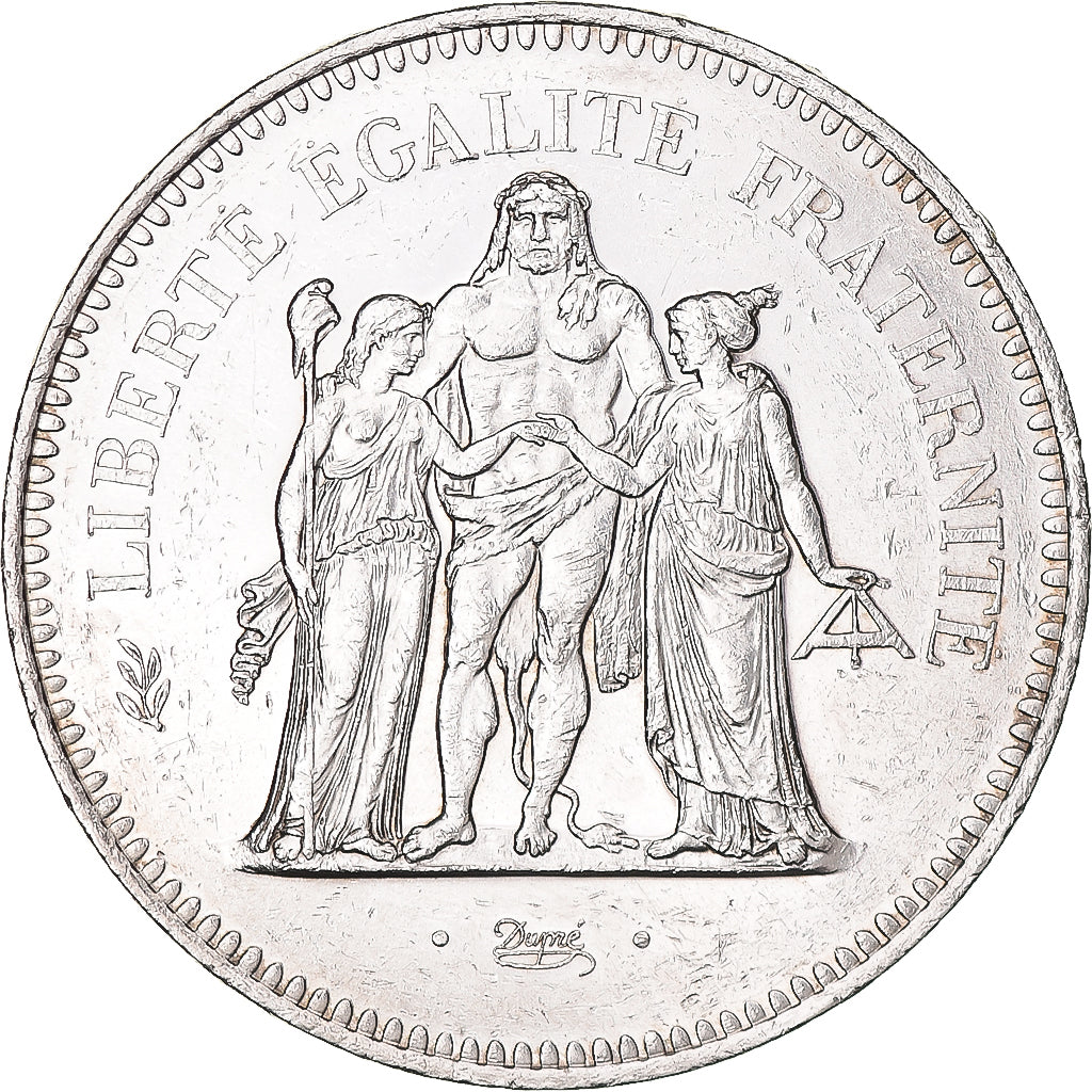 Monnaie, France, Hercule, 50 Francs, 1976, Paris, SUP+, Argent, Gadoury:882
