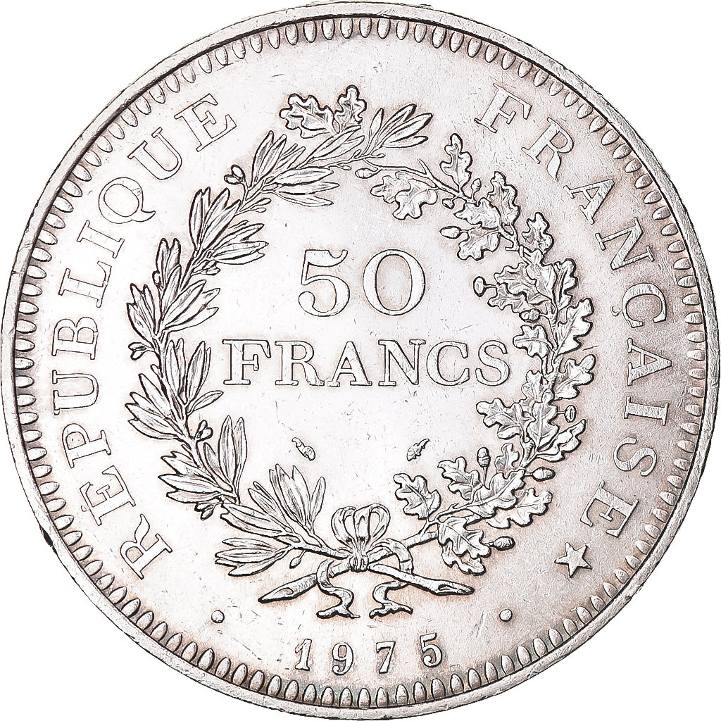 Monnaie, France, Hercule, 50 Francs, 1975, Paris, SUP+, Argent, Gadoury:882