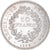 Moeda, França, Hercule, 50 Francs, 1975, Paris, MS(60-62), Prata, KM:941.1