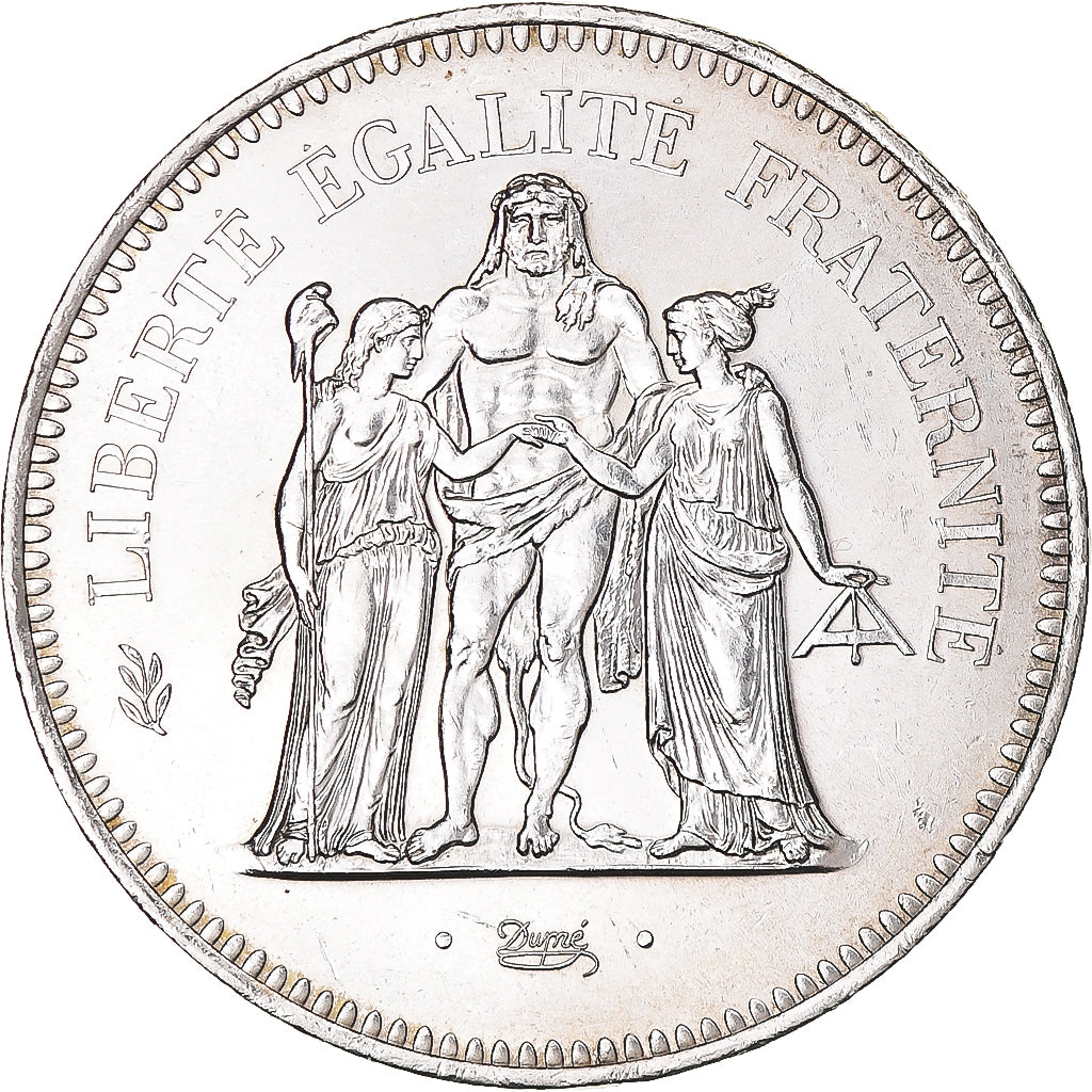 Monnaie, France, Hercule, 50 Francs, 1978, Paris, SPL, Argent, Gadoury:882
