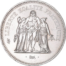 Münze, Frankreich, Hercule, 50 Francs, 1978, Paris, UNZ, Silber, KM:941.1