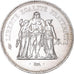 Coin, France, Hercule, 50 Francs, 1978, Paris, MS(63), Silver, KM:941.1
