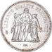 Moeda, França, Hercule, 50 Francs, 1978, Paris, MS(60-62), Prata, KM:941.1