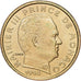 Coin, Monaco, Rainier III, 10 Centimes, 1962, AU(50-53), Aluminum-Bronze