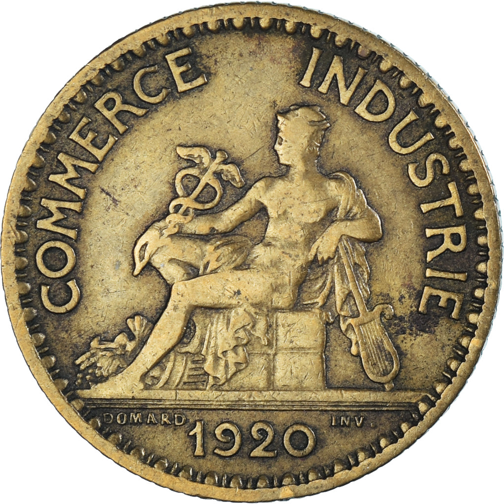 Coin, France, Chambre de commerce, Franc, 1920, Paris, Bon Pour, VF(30-35)
