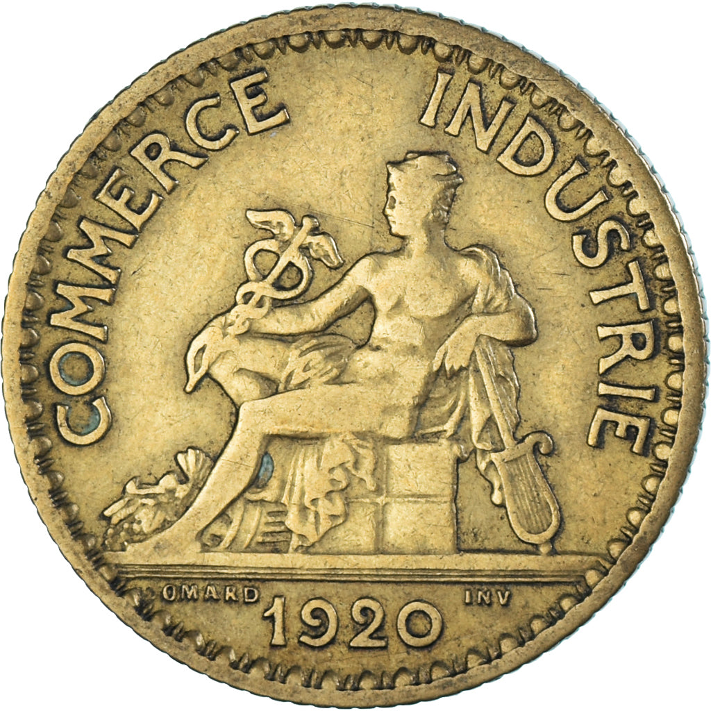 Moneda, Francia, Chambre de commerce, Franc, 1920, Paris, Bon Pour, BC+