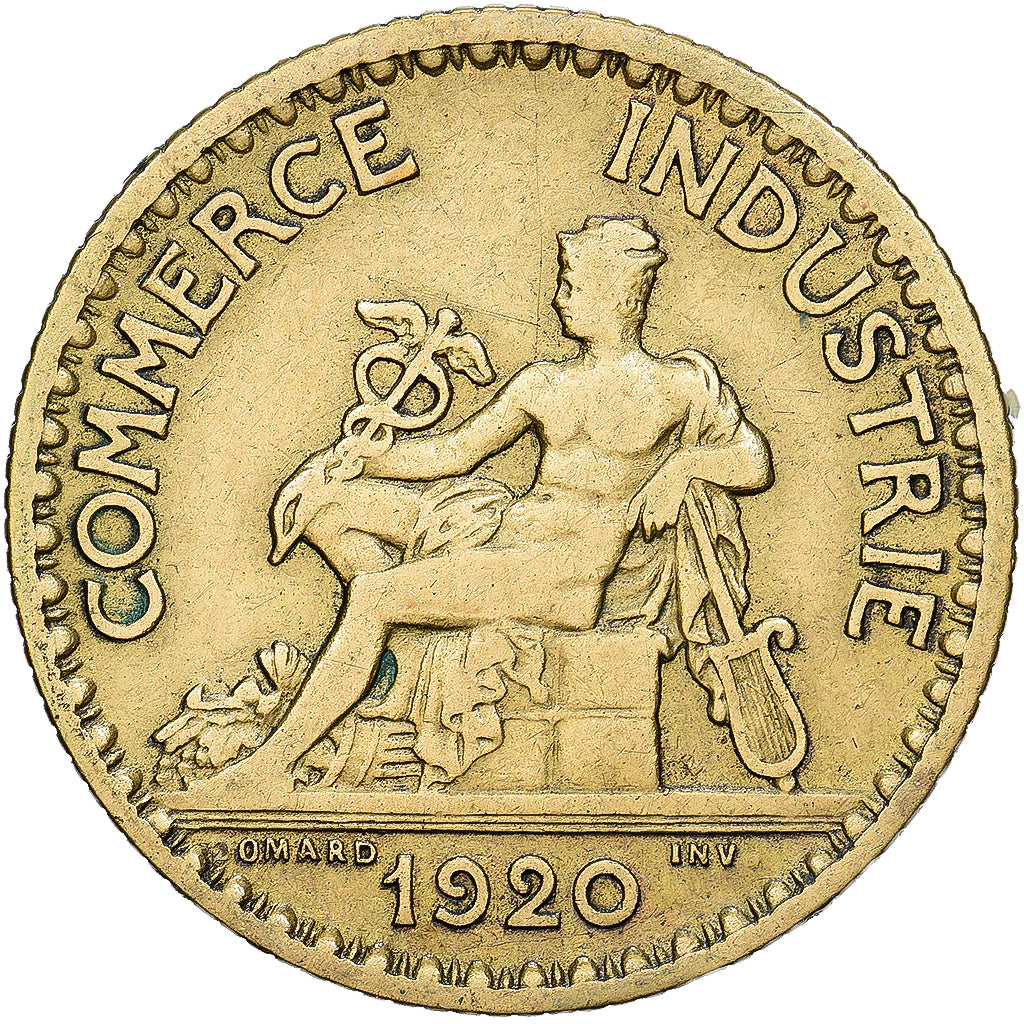 Monnaie, France, Chambre de commerce, Franc, 1920, Paris, Bon Pour, TB+