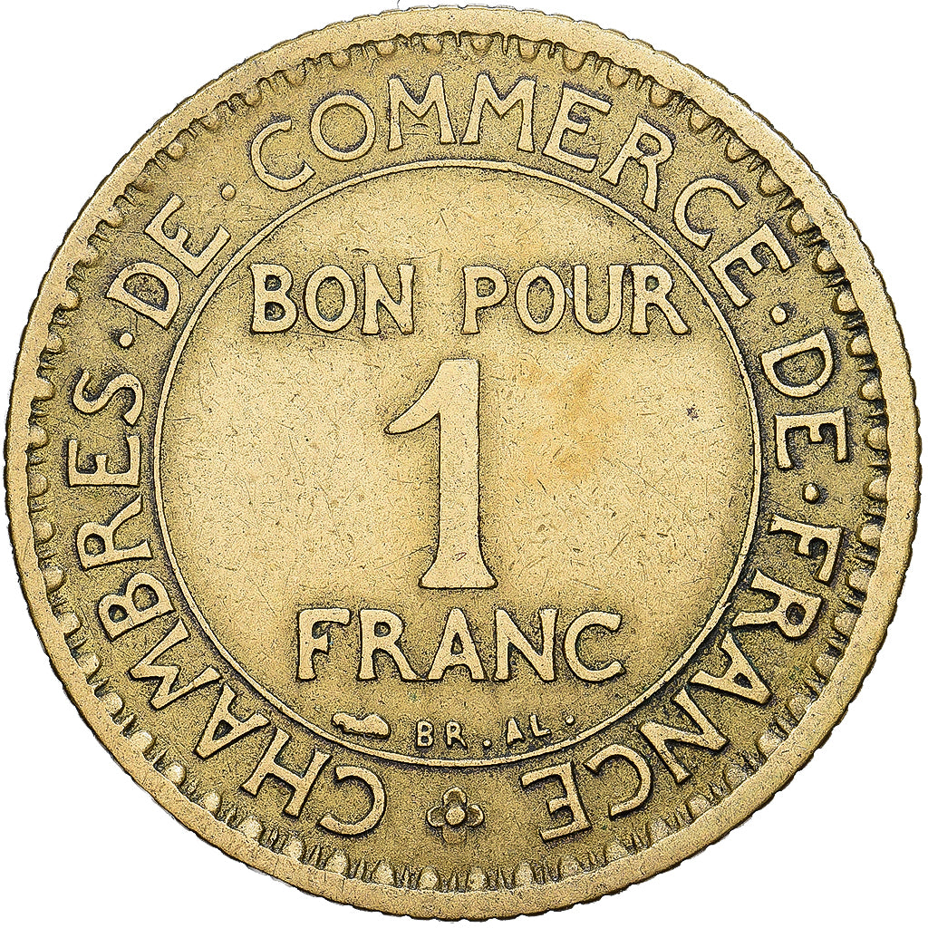 Monnaie, France, Chambre de commerce, Franc, 1920, Paris, Bon Pour, TB+