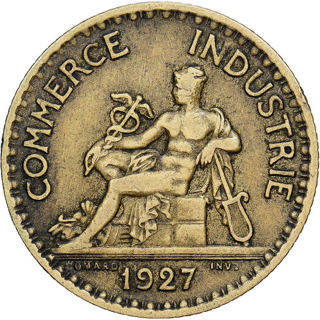 Monnaie, France, Chambre de commerce, Franc, 1927, Paris, Bon Pour, TB+