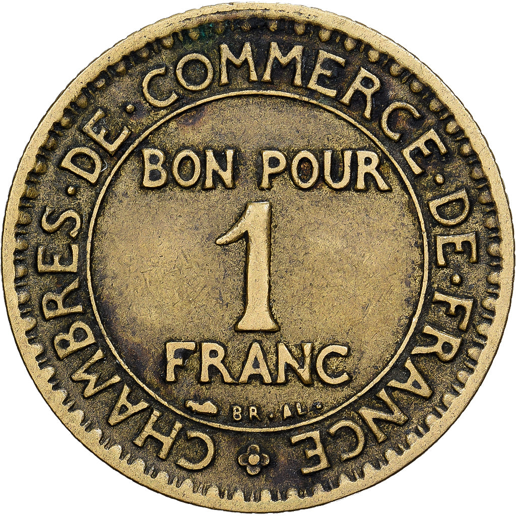 Monnaie, France, Chambre de commerce, Franc, 1927, Paris, Bon Pour, TB+